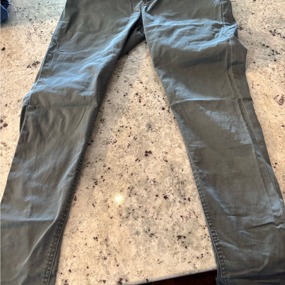 Democracy Black Waistband and Olive Green Pants